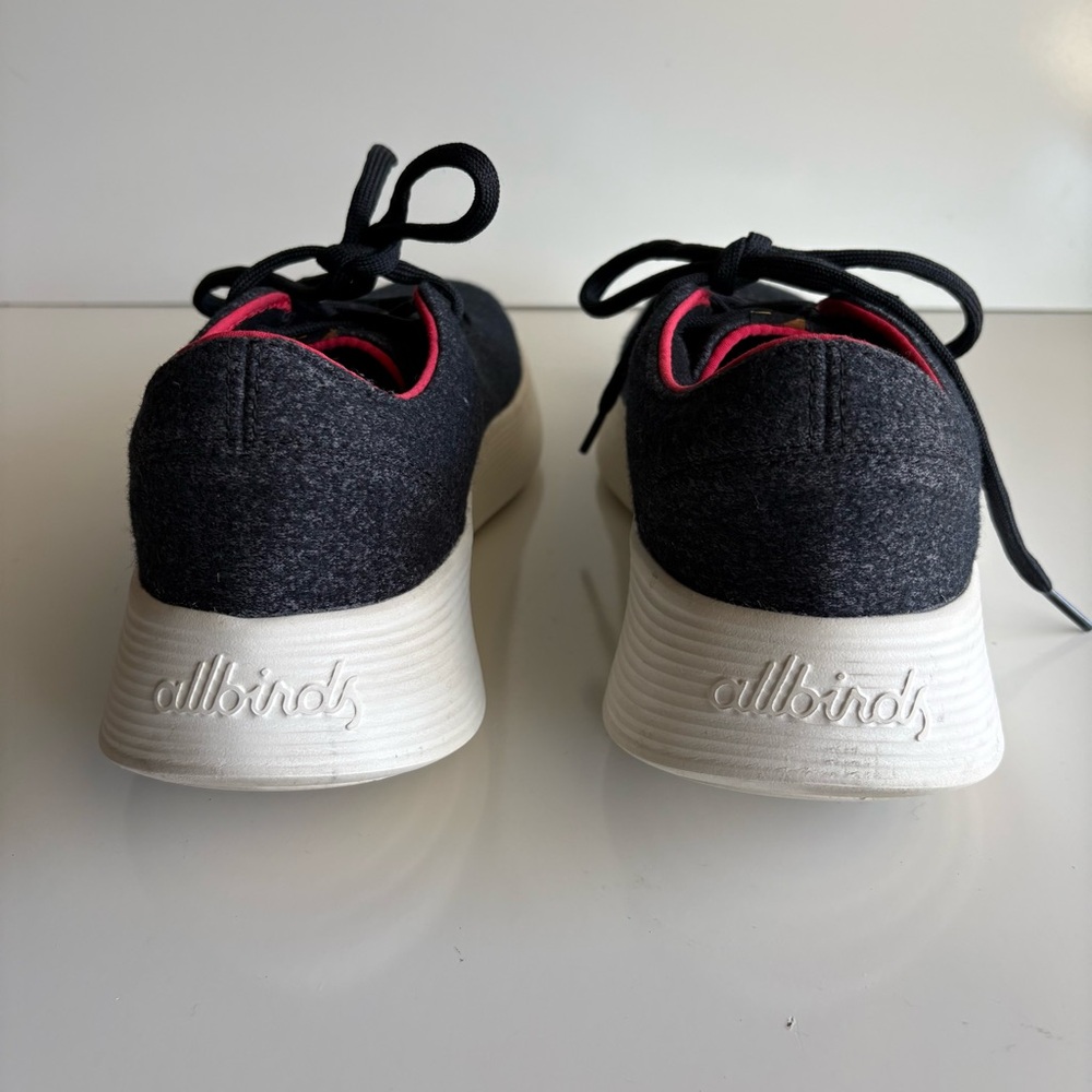 Allbirds Limited Edition Men’s Wool Runners Charcoal Sneakers Size 9.5 - Picture 5 of 10